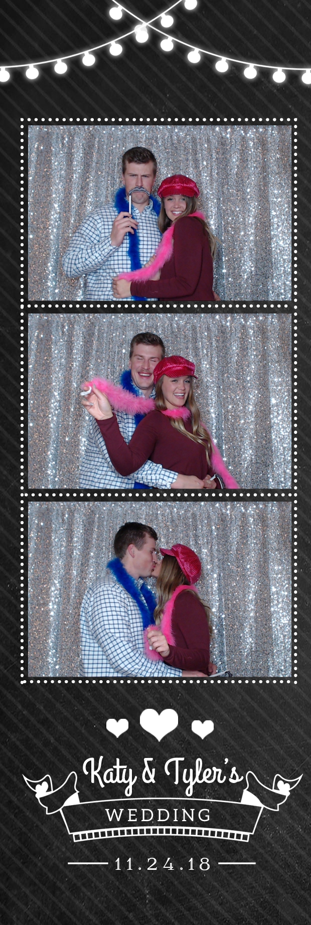Katy and Tyler's wedding  | View more photos from the event at gallery.photoboothbillings.com/u/PhotoBoothBillings/Katy-and-Tylers-wedding